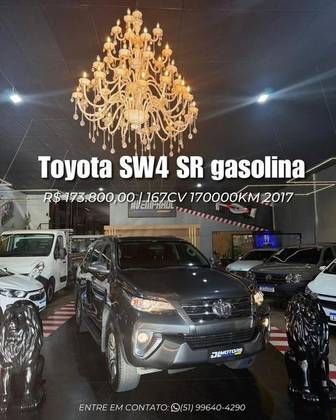 TOYOTA HILUX 2.7 SR 4X2 CD 16V FLEX 4P AUTOMÁTICO TOYOTA HILUX 2.7 SR 4X2 CD 16V FLEX 4P AUTOMÁTICO